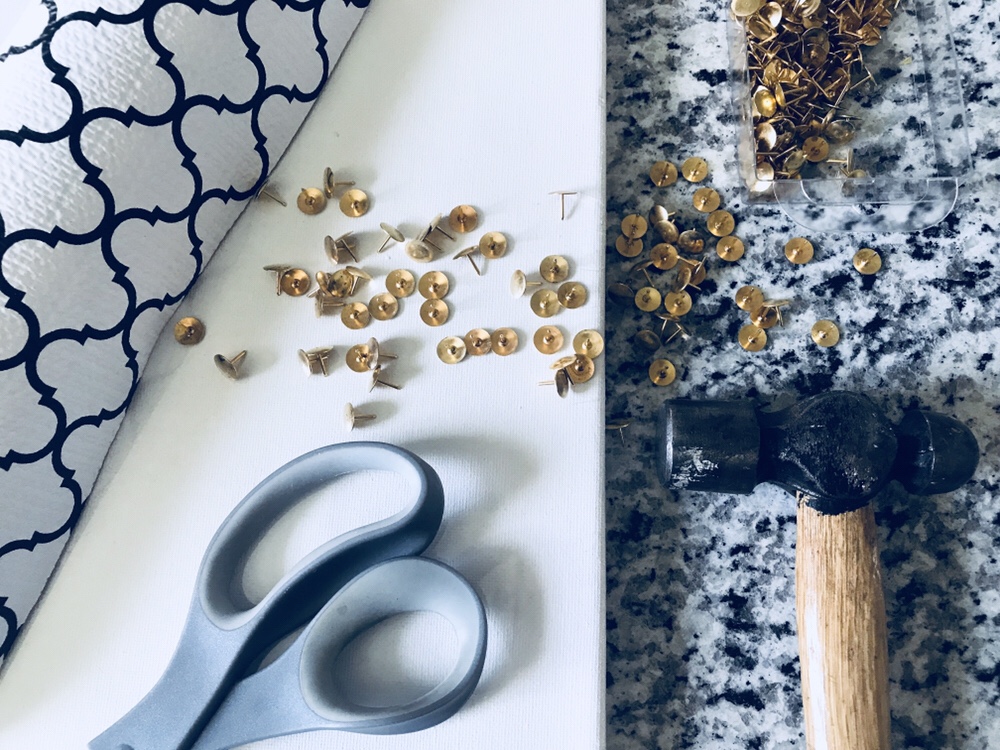 Materials for DIY Bulletin Board