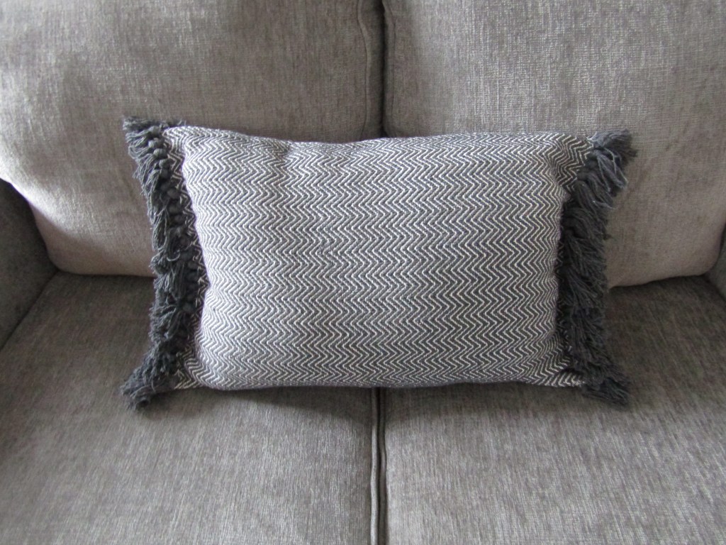 DIY Boho Woven Throw Pillow. How to Sew a Boho Woven Throw Pillow