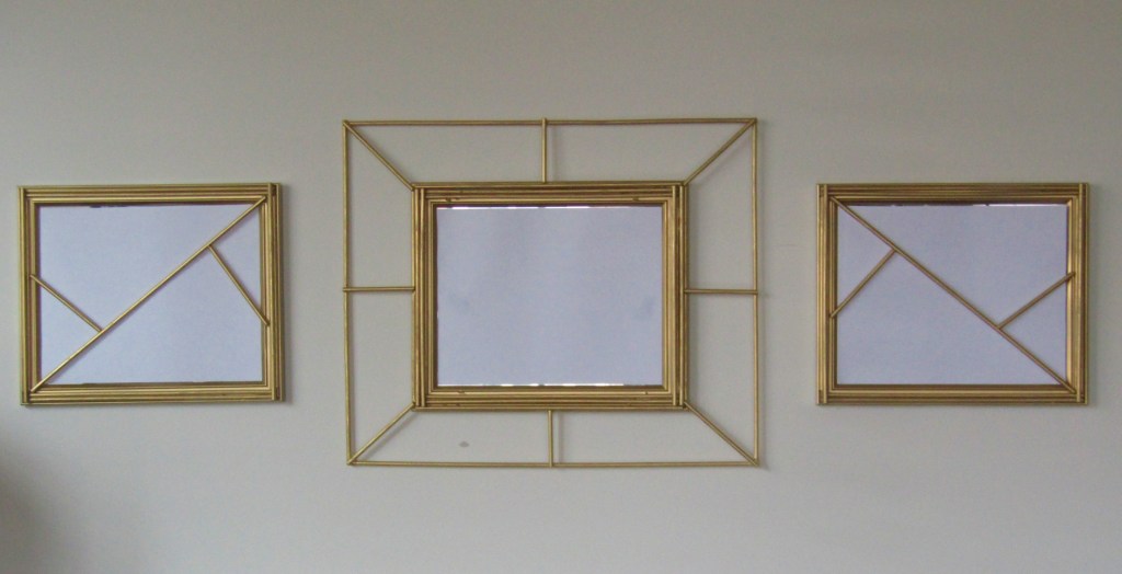 how to make a mirror wall decor. How to make a sunburst mirror