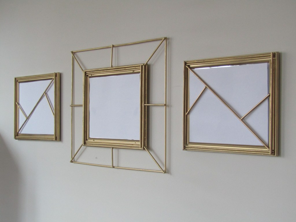 DIY Gold Mirror Wall Decor&nbsp;Set