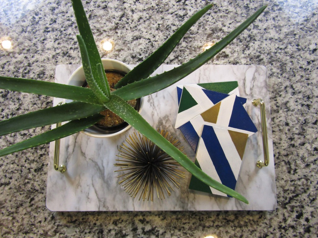 How to reuse laminate floor sample to make coaster. DIY decorative coaster set. DIY coasters using acrylic paint. DIY laminate wood coasters